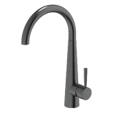 Abey Gareth Ashton 304 Gooseneck Bar Sink Mixer - Black Pearl